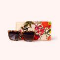 Powder - Velvet Sunglasses Pouch Fine Flowers additional 3