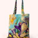 Powder - Velvet Tote Spring Flora additional 1