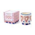 Paddywax - A Dopo Hearts Ceramic Candle Rosewood Vanilla additional 2