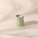 Paddywax - Cabana Sage Striped Ceramic Candle - Bora Bora additional 2