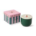 Paddywax - Charmed Green Glass Candle &amp; Lid Chili Pepper &amp; Mango additional 3