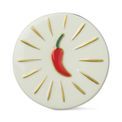 Paddywax - Charmed Green Glass Candle &amp; Lid Chili Pepper &amp; Mango additional 2