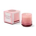 Paddywax - Stacked Glass Candle Pink &amp; Red Saffron Rose additional 6