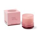 Paddywax - Stacked Glass Candle Pink &amp; Red Saffron Rose additional 4