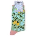 Peace Of Mind - Ankle Socks Aqua Floral additional 2