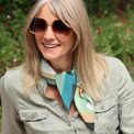 Peace Of Mind - Beige/Green Mix Recycled Poly Pleated Neckerchief additional 2
