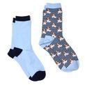 Peace Of Mind - Ankle Socks 2 Pair Pack Jack Russell Blue additional 3