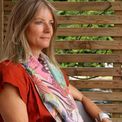 Peace Of Mind - Bold Leaf Print Recycled Poly Silk Feel Scarf additional 2