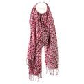 Peace Of Mind - Bright Pink Ditsy Floral Modal Scarf additional 1