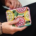Peace Of Mind - Beaded Purse Citrus Fruit Slice additional 2