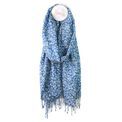 Peace Of Mind - Cobalt Blue Ditsy Floral Modal Scarf additional 1