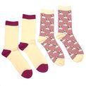 Peace Of Mind - Ankle Socks 2 Pair Pack Jack Russell Cream additional 1