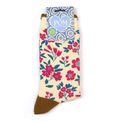 Peace Of Mind - Ankle Socks Cream Floral additional 1