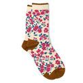 Peace Of Mind - Ankle Socks Cream Floral additional 3
