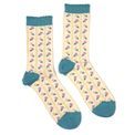 Peace Of Mind - Ankle Socks Cream Flower additional 2
