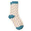 Peace Of Mind - Ankle Socks Cream Flower additional 3