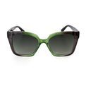 Peace Of Mind - Green Ombre Wayfarer Recycled Polycarbonate Sunglasses additional 1