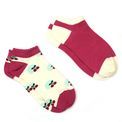 Peace Of Mind - Trainer Socks 2 Pair Pack Cherries additional 3