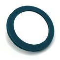 Peace Of Mind - Teal Velvet Floral Embroidered Pocket Compact Mirror additional 2