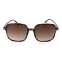Peace Of Mind - Tortoiseshell Slim Frame Square Recycled Polycarbonate Sunglasses additional 2