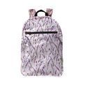 Eco Chic - Lightweight Foldable Backpack Lilac Lavender with Dragonfly additional 1