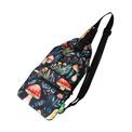 Eco Chic - Lightweight Foldable Crossbody Bag Black Toadstool additional 2