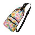 Eco Chic - Lightweight Foldable Crossbody Bag Blue Sunflower Crossbody Bag additional 2