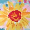 Eco Chic - Lightweight Foldable Crossbody Bag Blue Sunflower Crossbody Bag additional 5