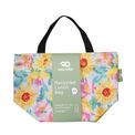 Eco Chic - Lightweight Foldable Lunch Bag Blue Sunflower additional 1