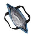 Eco Chic - Lightweight Foldable Lunch Bag Blue Whimsy Dogs additional 4