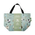 Eco Chic - Lightweight Foldable Lunch Bag Green Whimsy Sheep additional 1