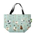 Eco Chic - Lightweight Foldable Lunch Bag Green Whimsy Sheep additional 2