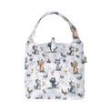Eco Chic - Lightweight Foldable Reusable Shopping Bag Whimsy Cats additional 1