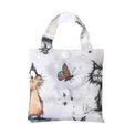 Eco Chic - Lightweight Foldable Reusable Shopping Bag Whimsy Cats additional 3