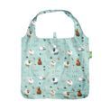Eco Chic - Lightweight Foldable Reusable Shopping Bag Whimsy Sheep additional 1