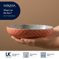 Mikasa - Leaf &amp; Geometric Stoneware Bowl additional 4