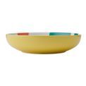 Mikasa - Yellow Abstract Pattern Stoneware Bowl additional 3