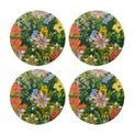 Creative Tops - Floral Pack of 4 Premium Round Placemats additional 1