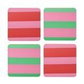 Creative Tops - Stripe Print Pack of 4 Premium Coasters additional 1