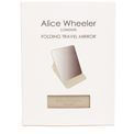 Alice Wheeler London - Folding Travel Mirror Stone additional 4