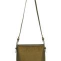 Alice Wheeler London - Kensington Suedette Cross Body Bag Olive additional 3
