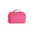 Alice Wheeler London - Mini Train Case Hot Pink additional 2