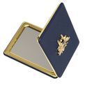Alice Wheeler London - Oblong Compact Mirror Navy additional 1