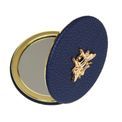 Alice Wheeler London - Round Compact Mirror Navy additional 2