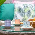Nicola Spring - Espresso Cup &amp; Saucer Set - Blue additional 3