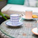 Nicola Spring - Espresso Cup &amp; Saucer Set - Navy additional 3