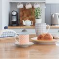 Nicola Spring - Espresso Cup &amp; Saucer Set - Orange additional 4