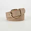 Forest Collection - Nubuck Look Leather Belt Mink Large additional 1
