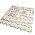 Portofino - Wavy Stripe Large Picnic Blanket additional 2