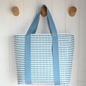 Portofino - Woven Insulated Basket Bag - Bay Blue additional 2